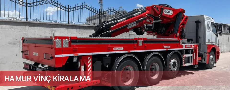 Hamur İlçemi Vinç Kiralama
